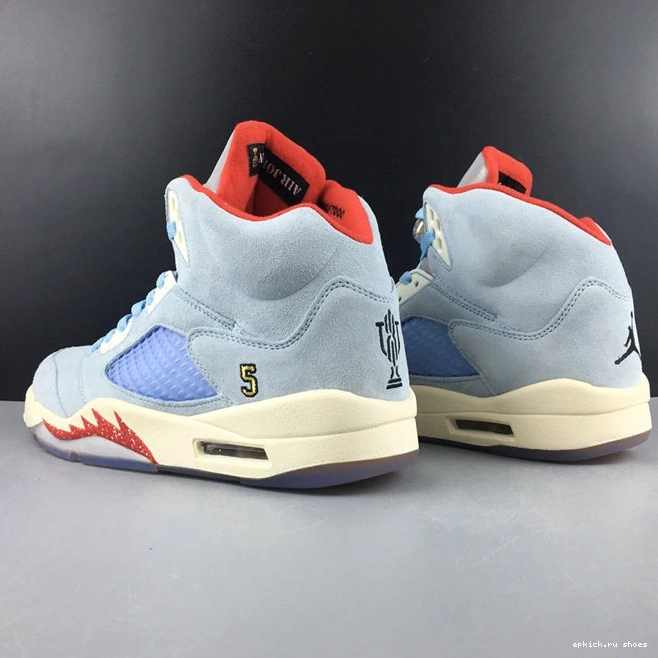 Cheap Ice Trophy 4018 CI1899- Room Jordan5 Blue Affordable 1014
